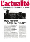 What is Canada Doing in Haiti?