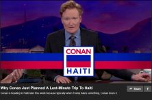 Haitians: Conan is no magician