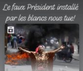 Kase ke makak blan an pou nou libere Ayiti !