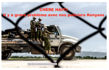 Mercenaires du Kenya en Haiti: un desastre bien planifié